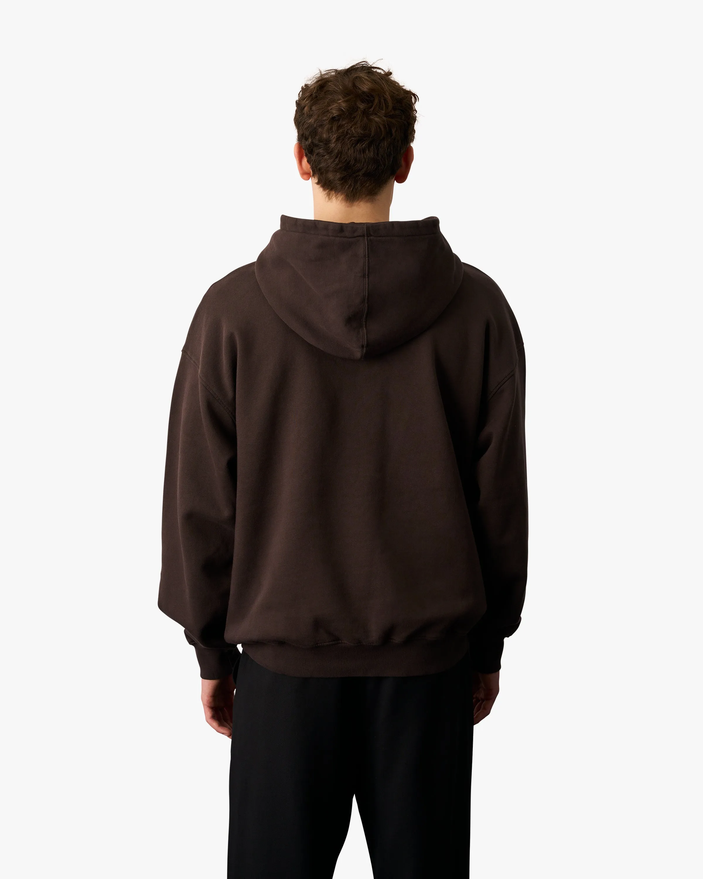 Organic Oversized Hood - Raspberry Pink