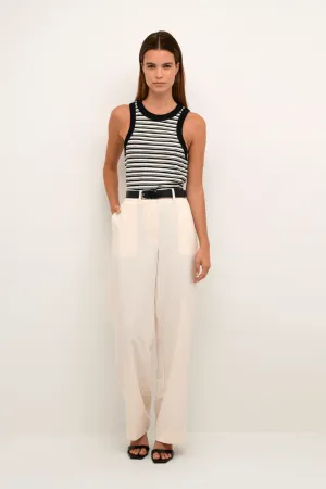 OVA TANK EGRET/BLACK STRIPE