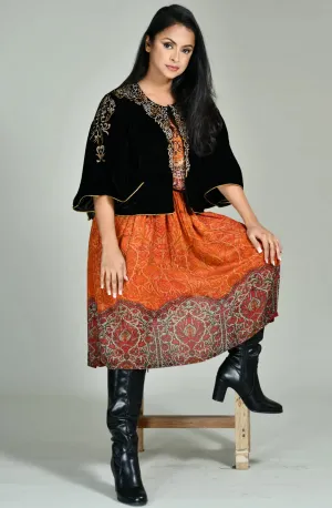 Parisian Chic Cropped Shrug