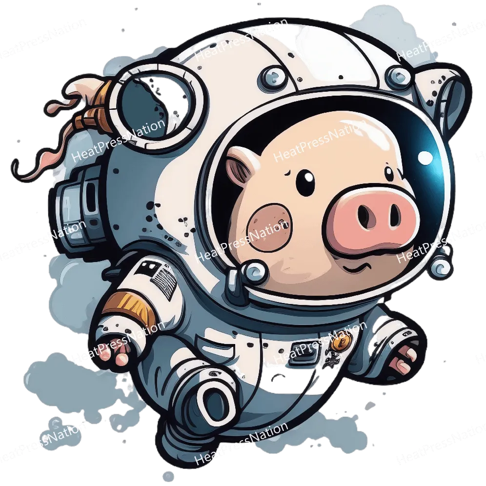Pig Astronaut Design