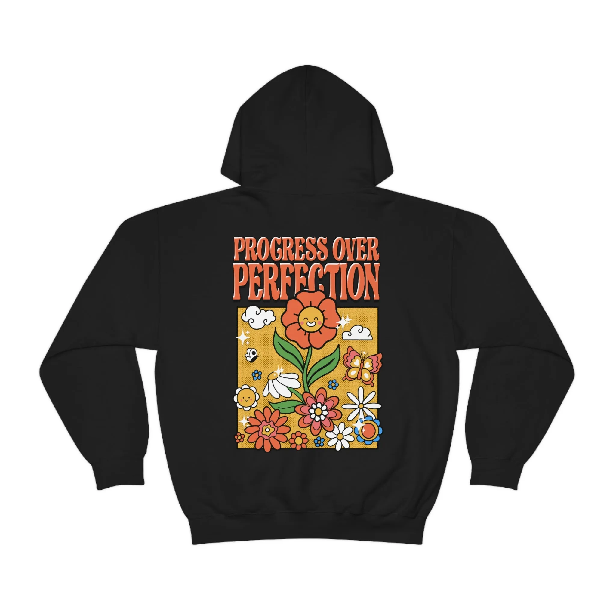PROGRESS OVER PERFECTION- HOODIE