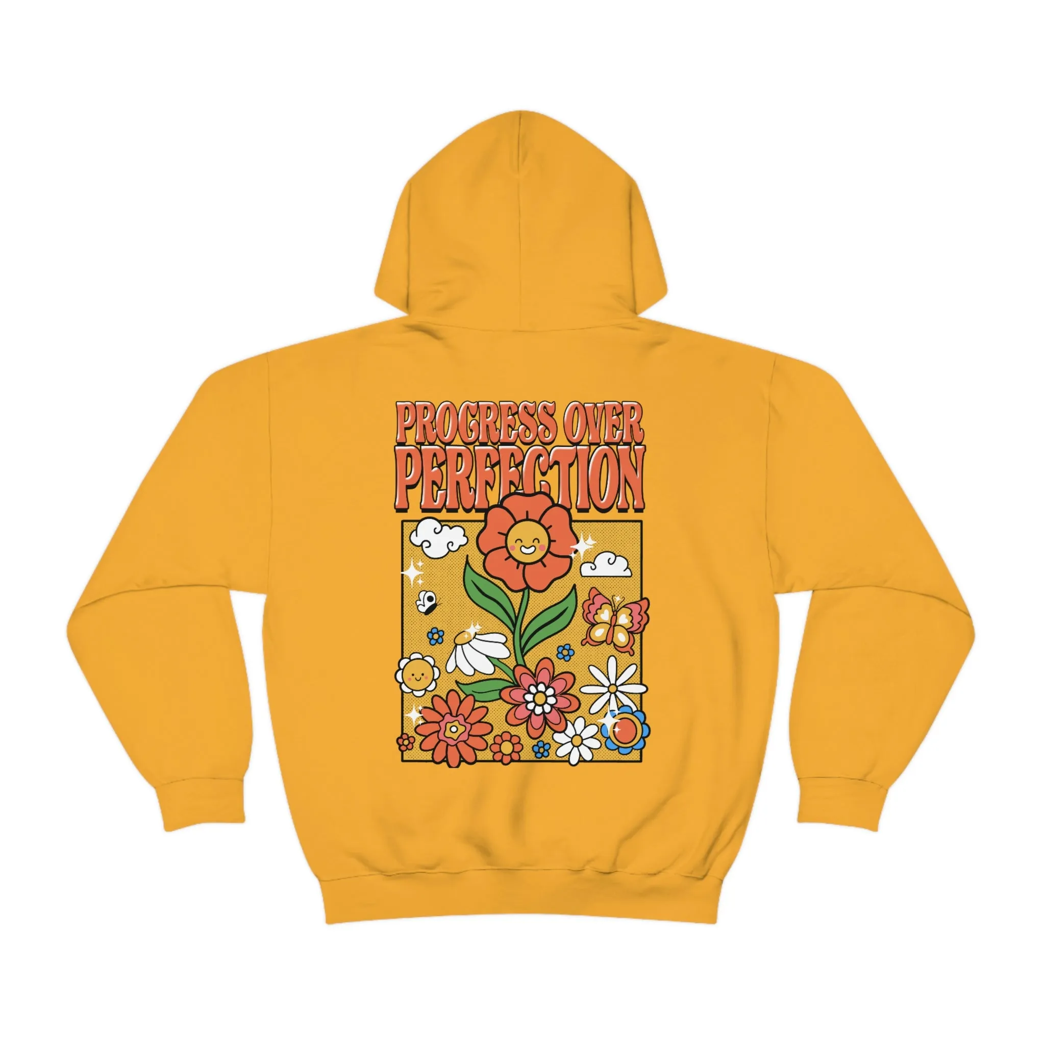 PROGRESS OVER PERFECTION- HOODIE