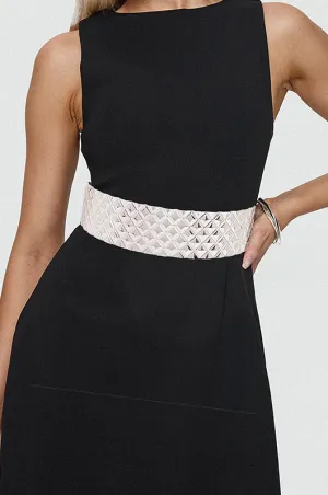 Quilted Printed Metal Belt