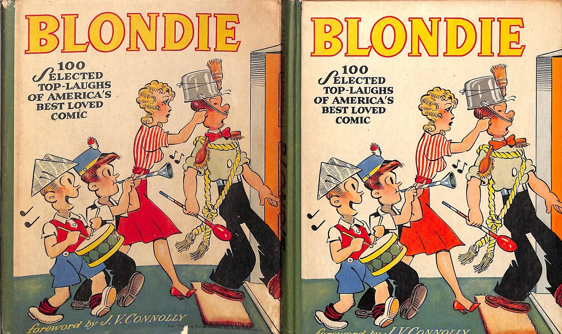"Blondie: 100 Selected Top-Laughs of America's Best Loved Comics" CONNOLLY, J.V. YOUNG, Chic