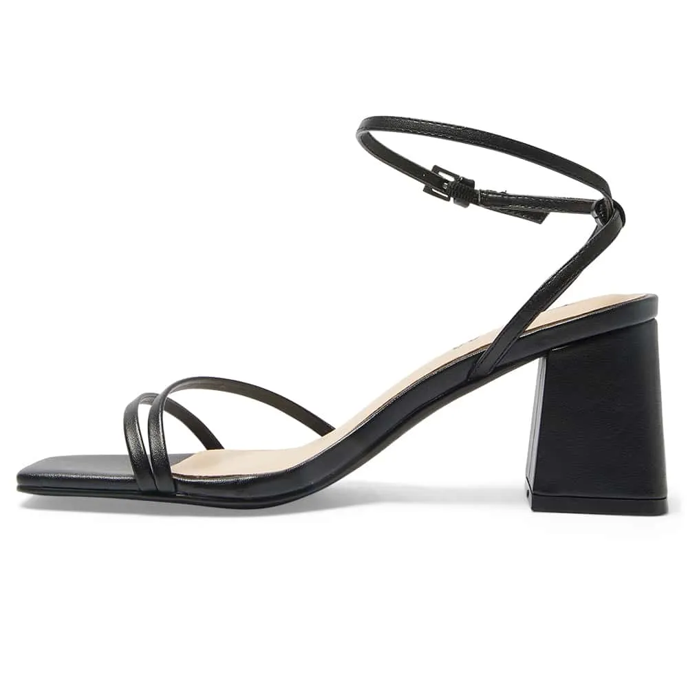 Shay Heel in Black Smooth