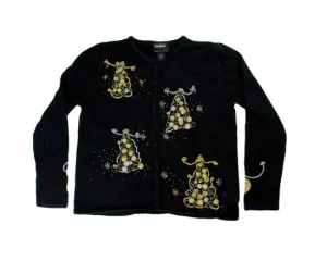 Shiny Trees-Small Christmas Sweater