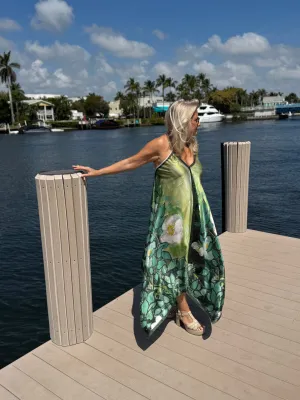 SILK SCARF DRESS