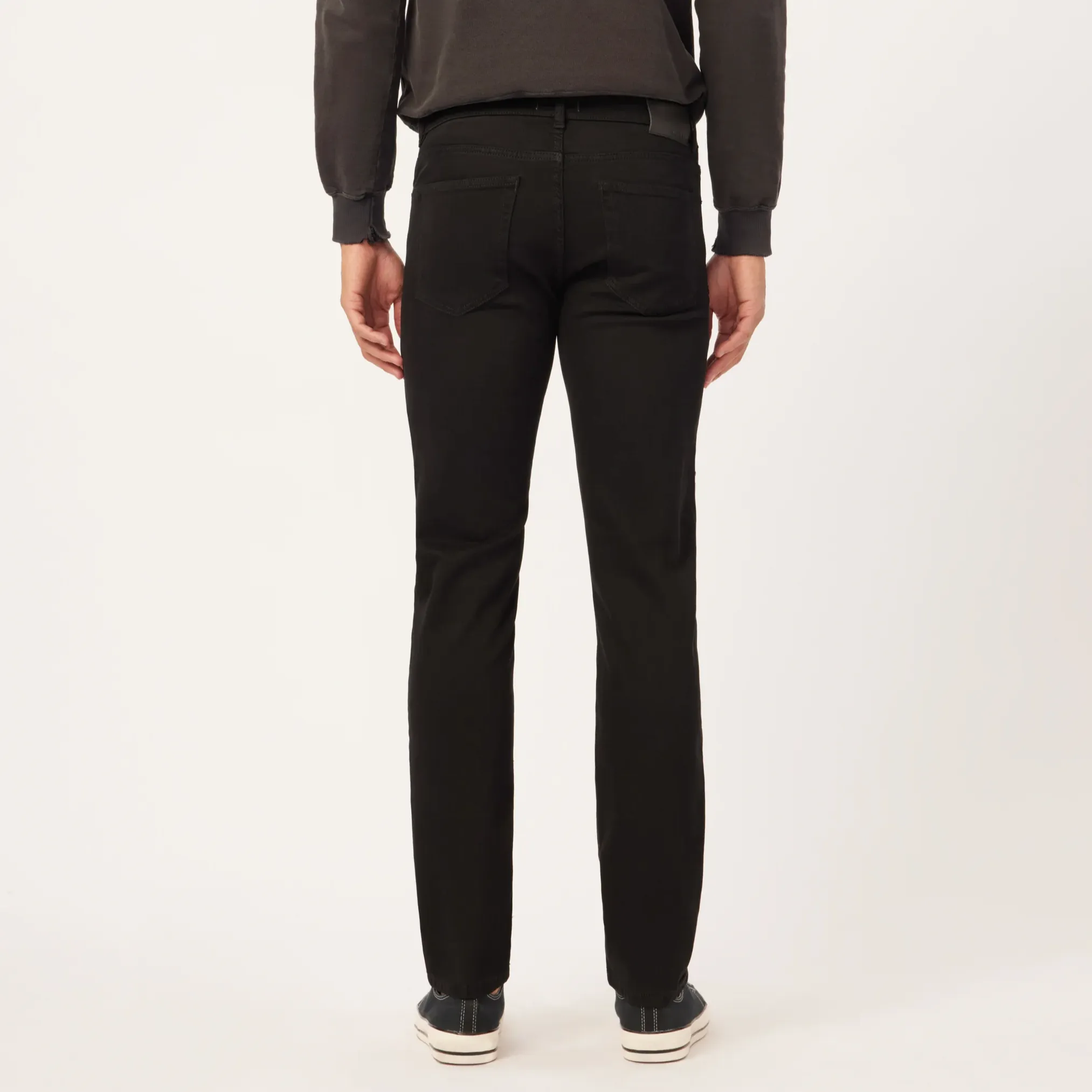 Slim Fit Streamlined Denim - Black