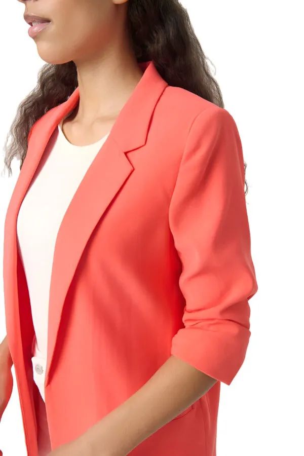 Soaked Womens Shirley Blazer Hot Coral