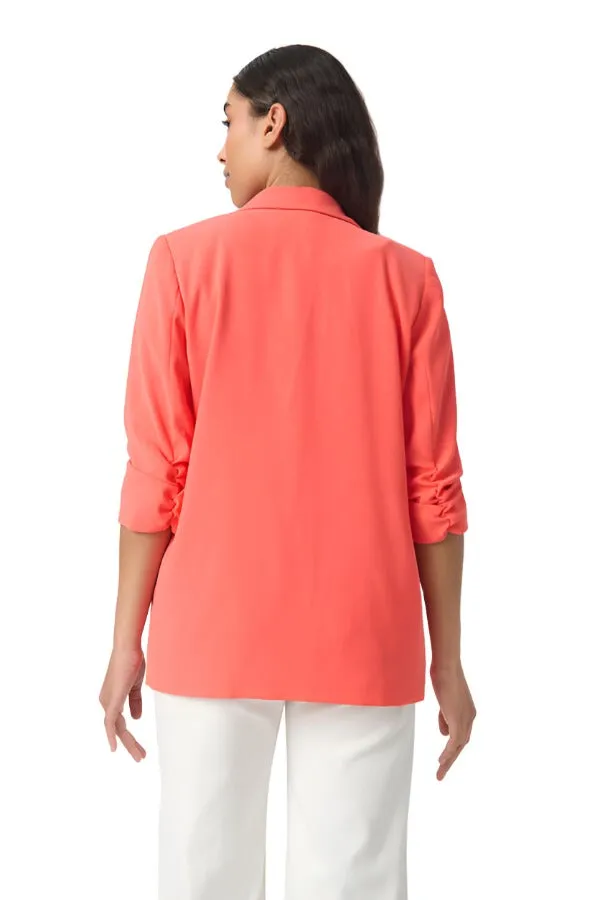 Soaked Womens Shirley Blazer Hot Coral