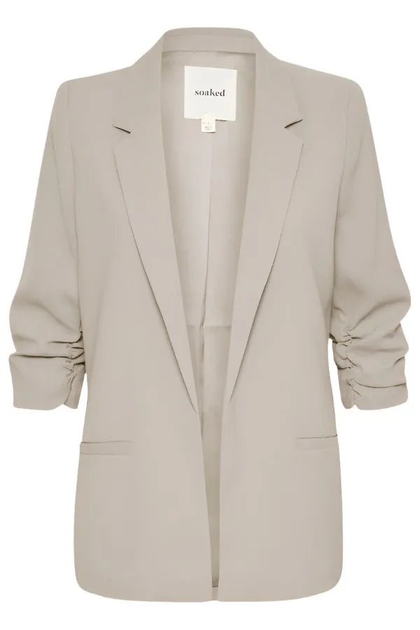 Soaked Womens Shirley Blazer Shadow