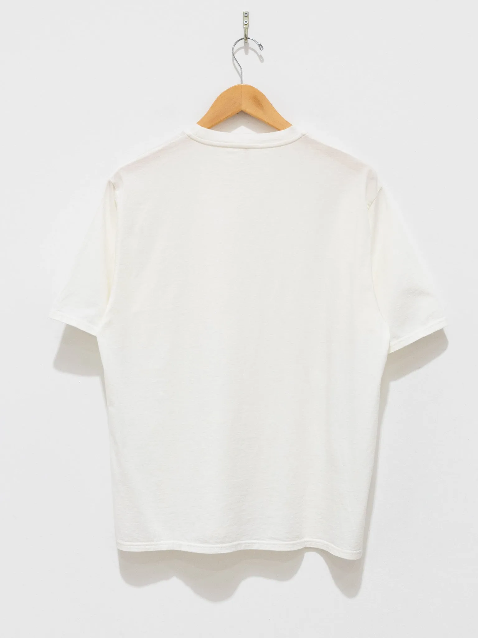Square Patterned Tee - White