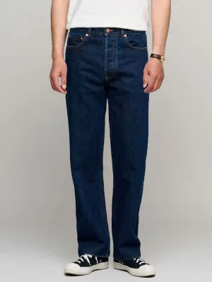 Straight Fit Jeans, Rinsed Japanese Selvedge
