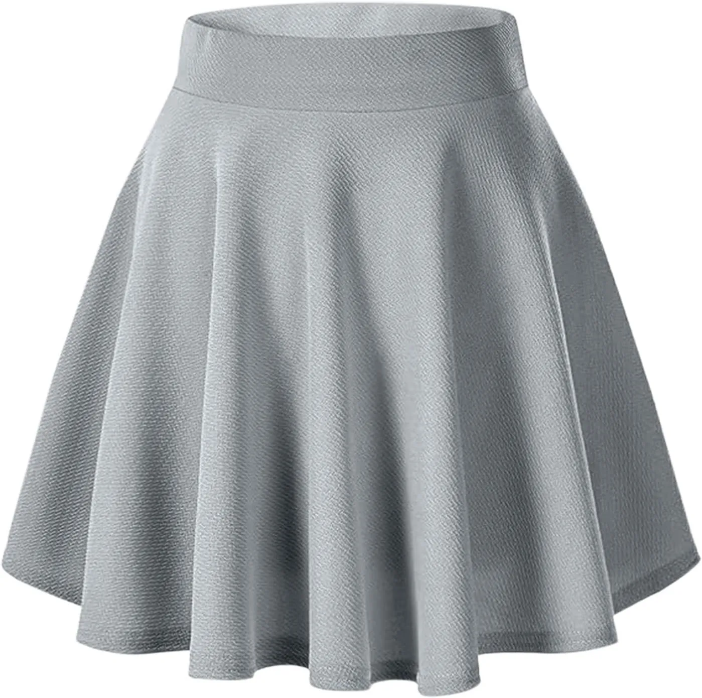 Tennis Skorts for Women Summer Casual Basic Versatile Golf Skort Stretchy Flared Pleated Mini Skater Skirt with Lined