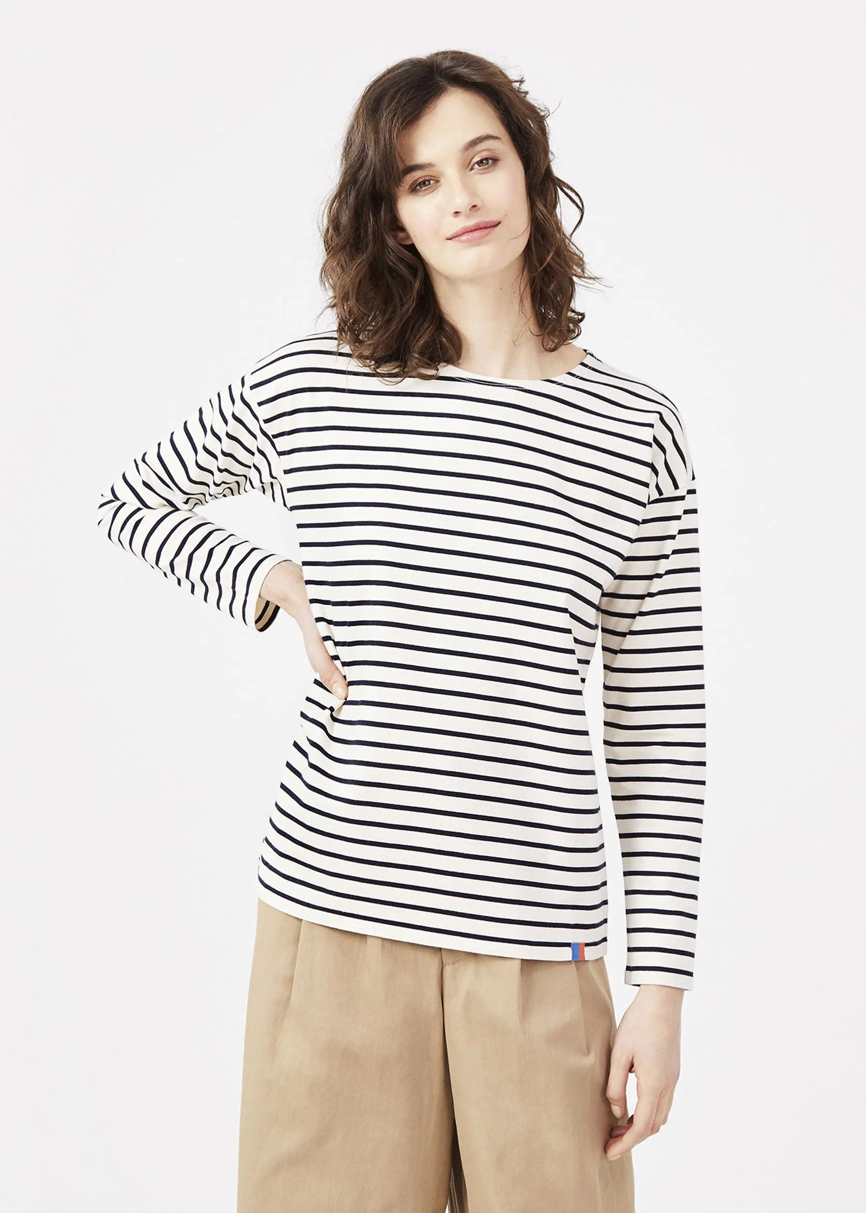 The Boyfriend - Cream/Navy