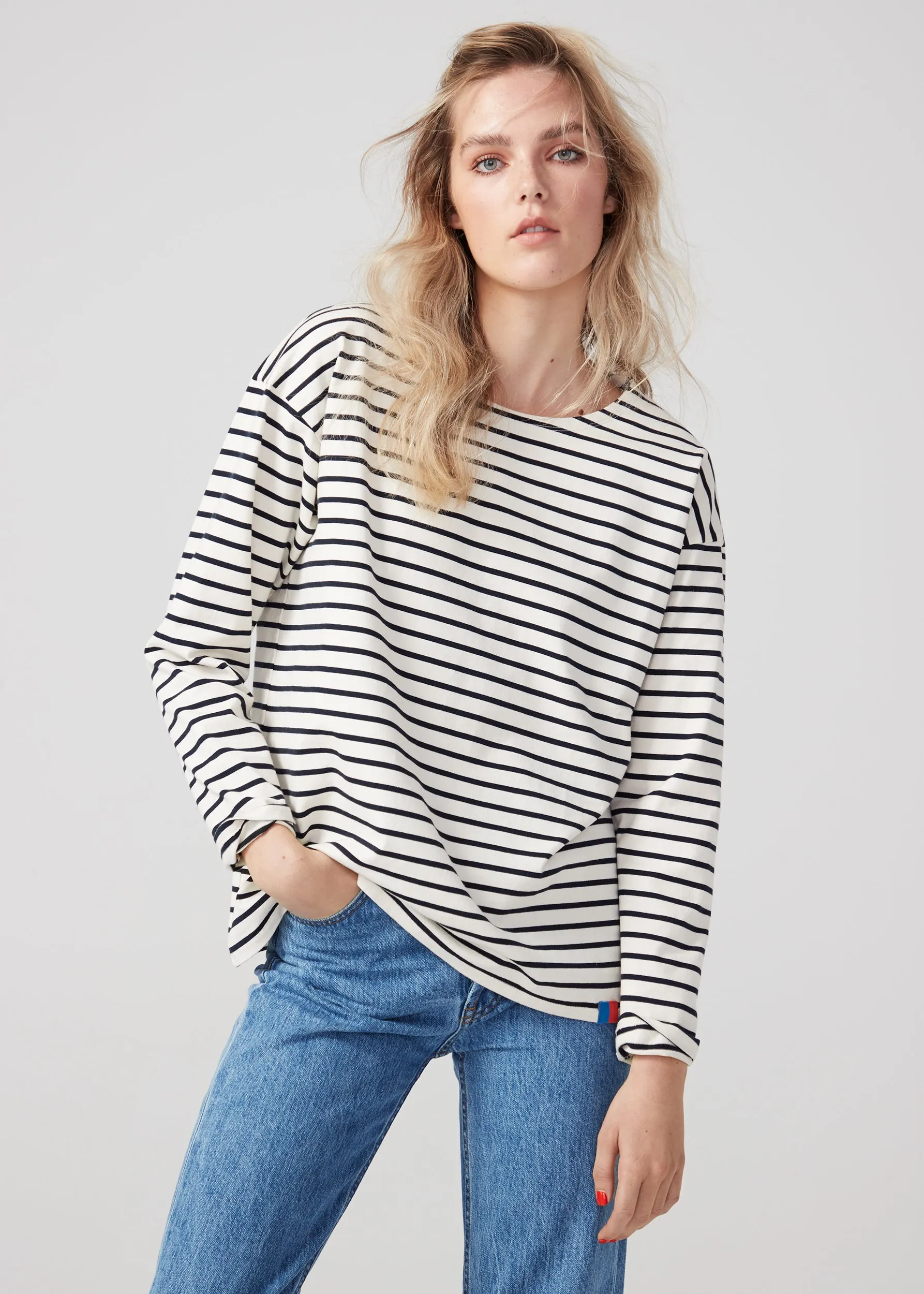 The Boyfriend - Cream/Navy