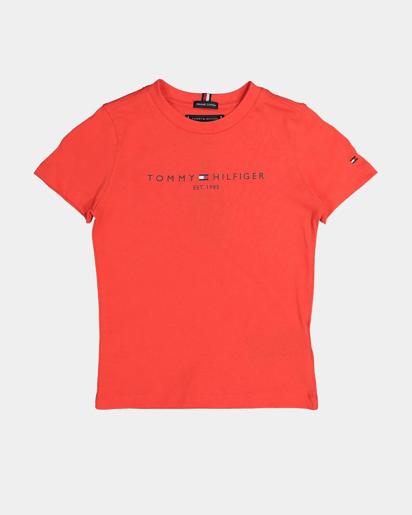 Tommy Hilfiger Kids' Essential Short Sleeve T-shirt Daring Scarlet