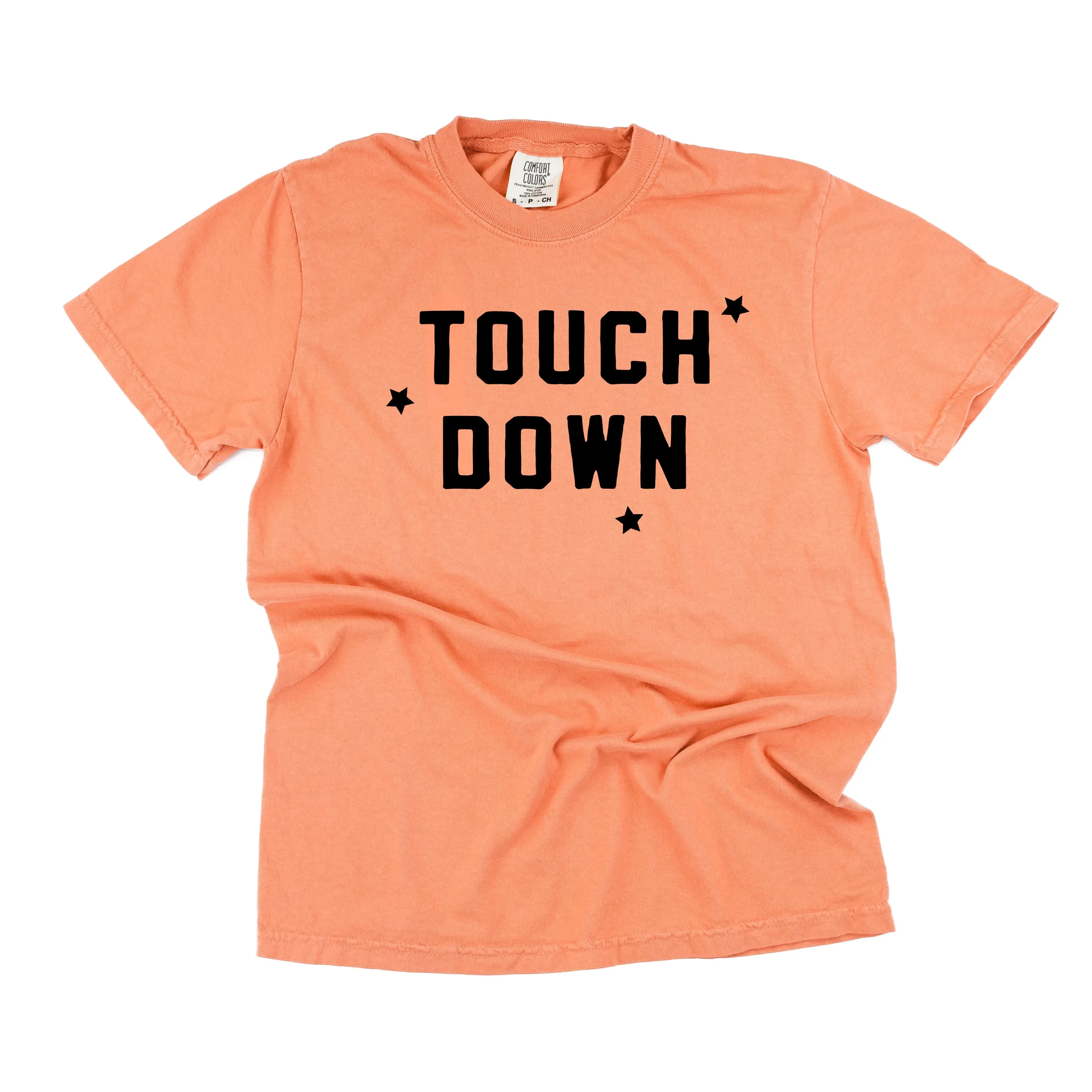 TOUCH DOWN - SHORT SLEEVE COMFORT COLORS TEE
