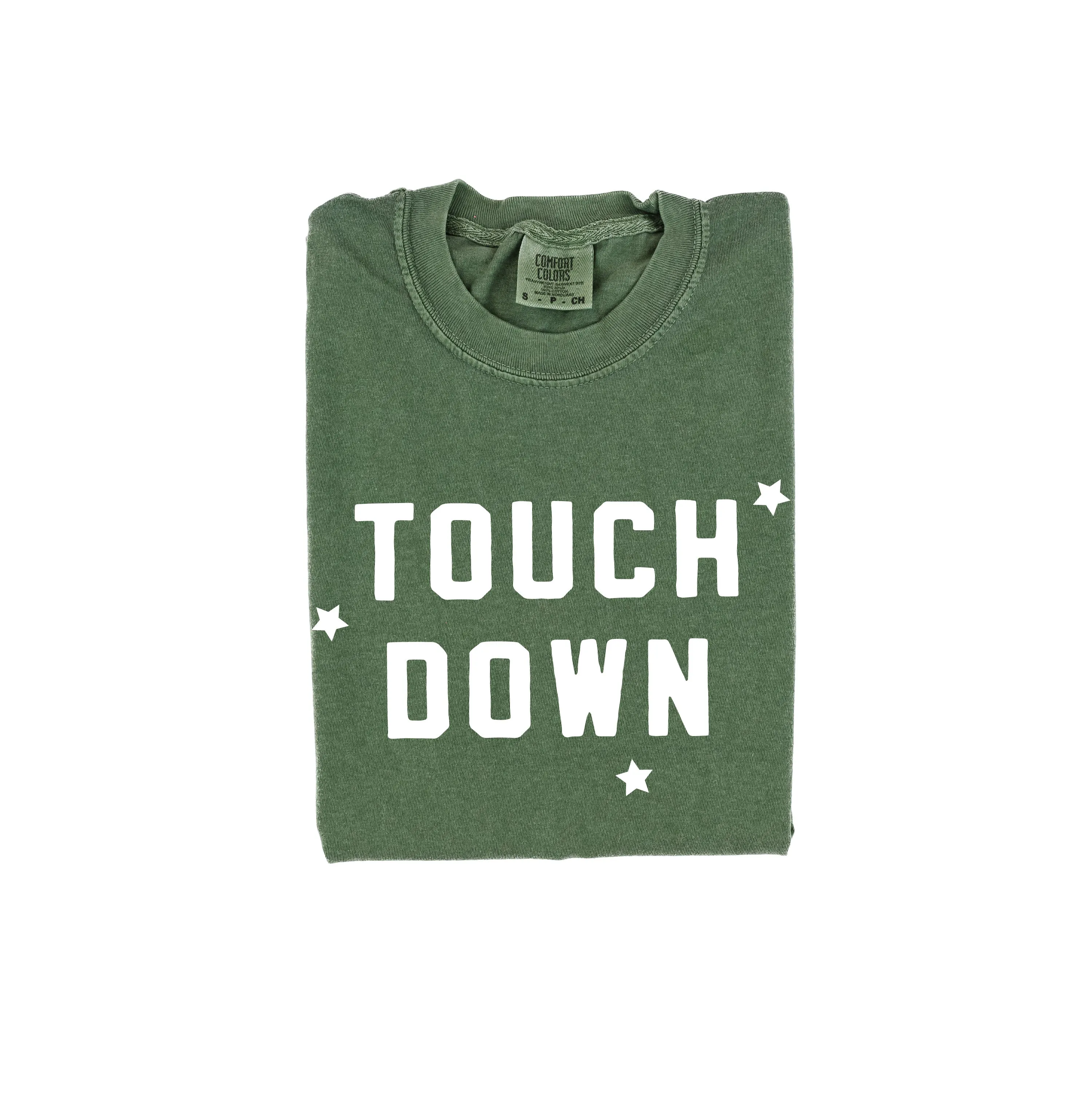 TOUCH DOWN - SHORT SLEEVE COMFORT COLORS TEE
