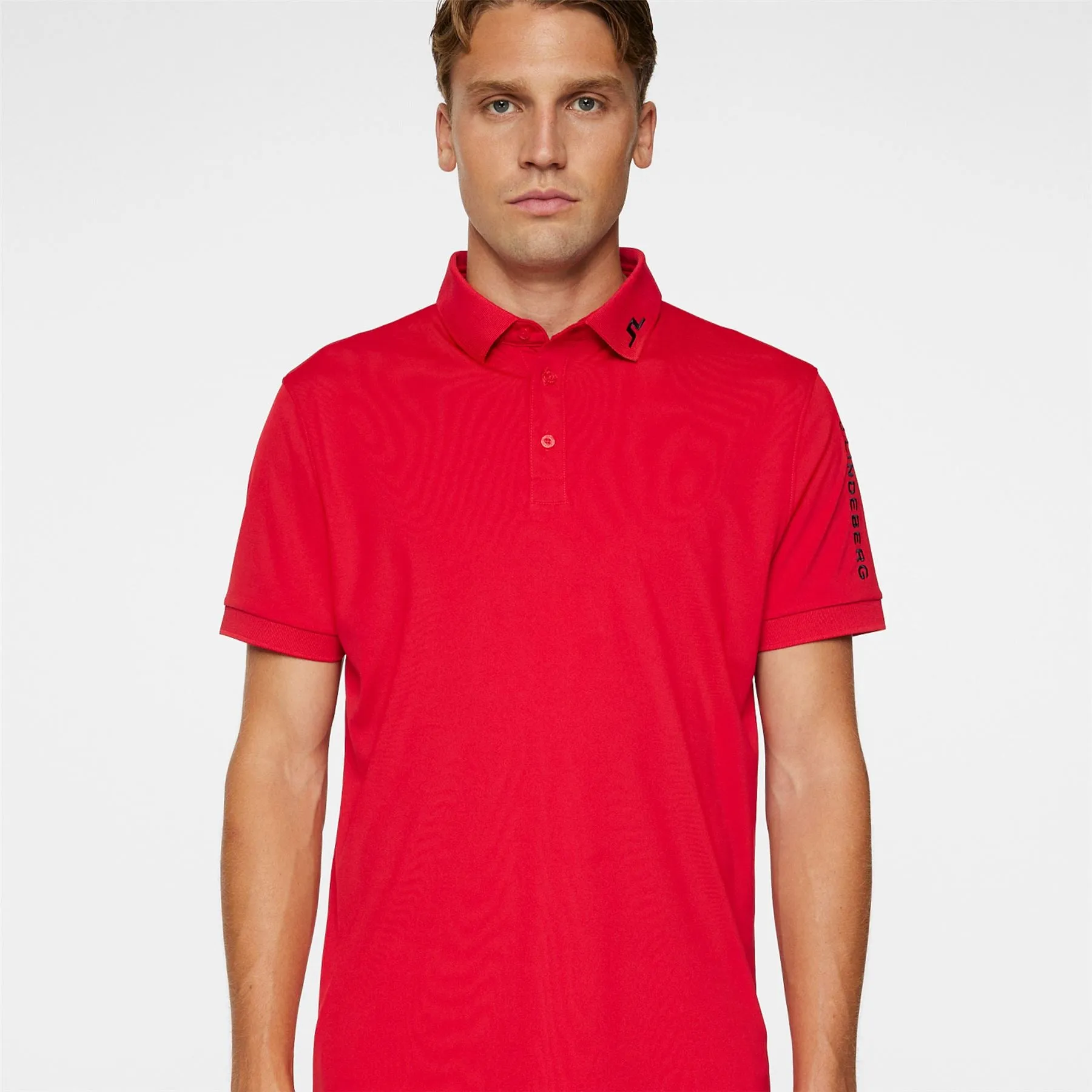 Tour Tech Regular Fit Polo Barbados Cherry - AW24
