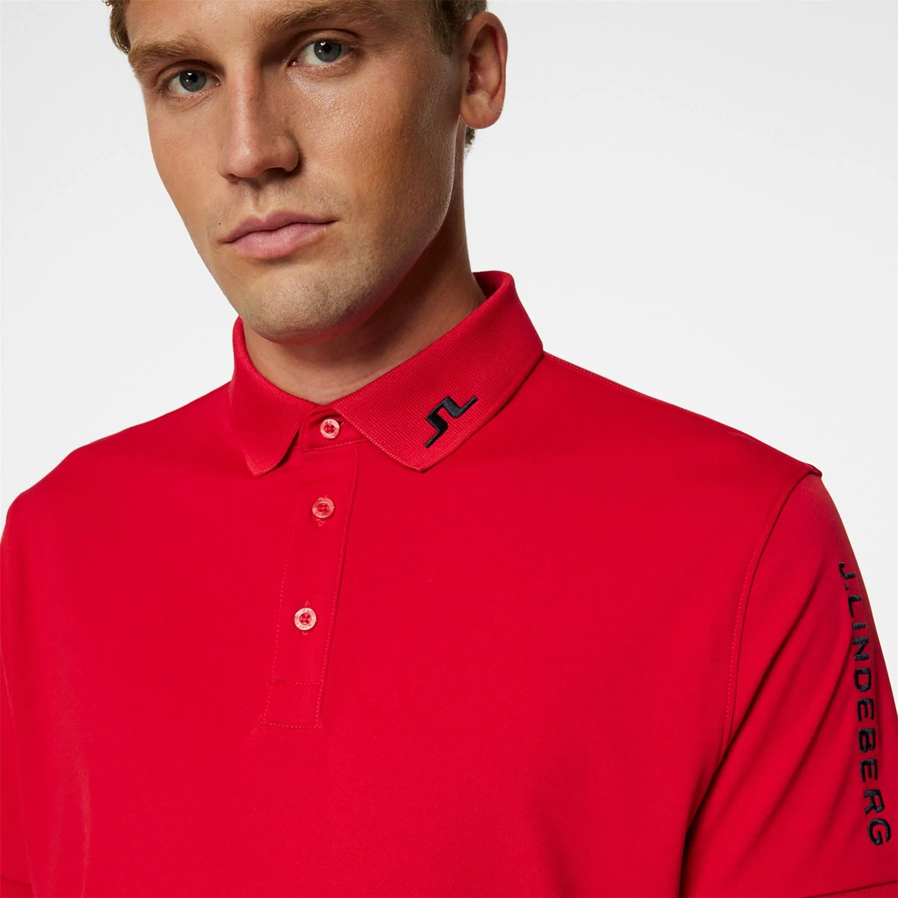 Tour Tech Regular Fit Polo Barbados Cherry - AW24