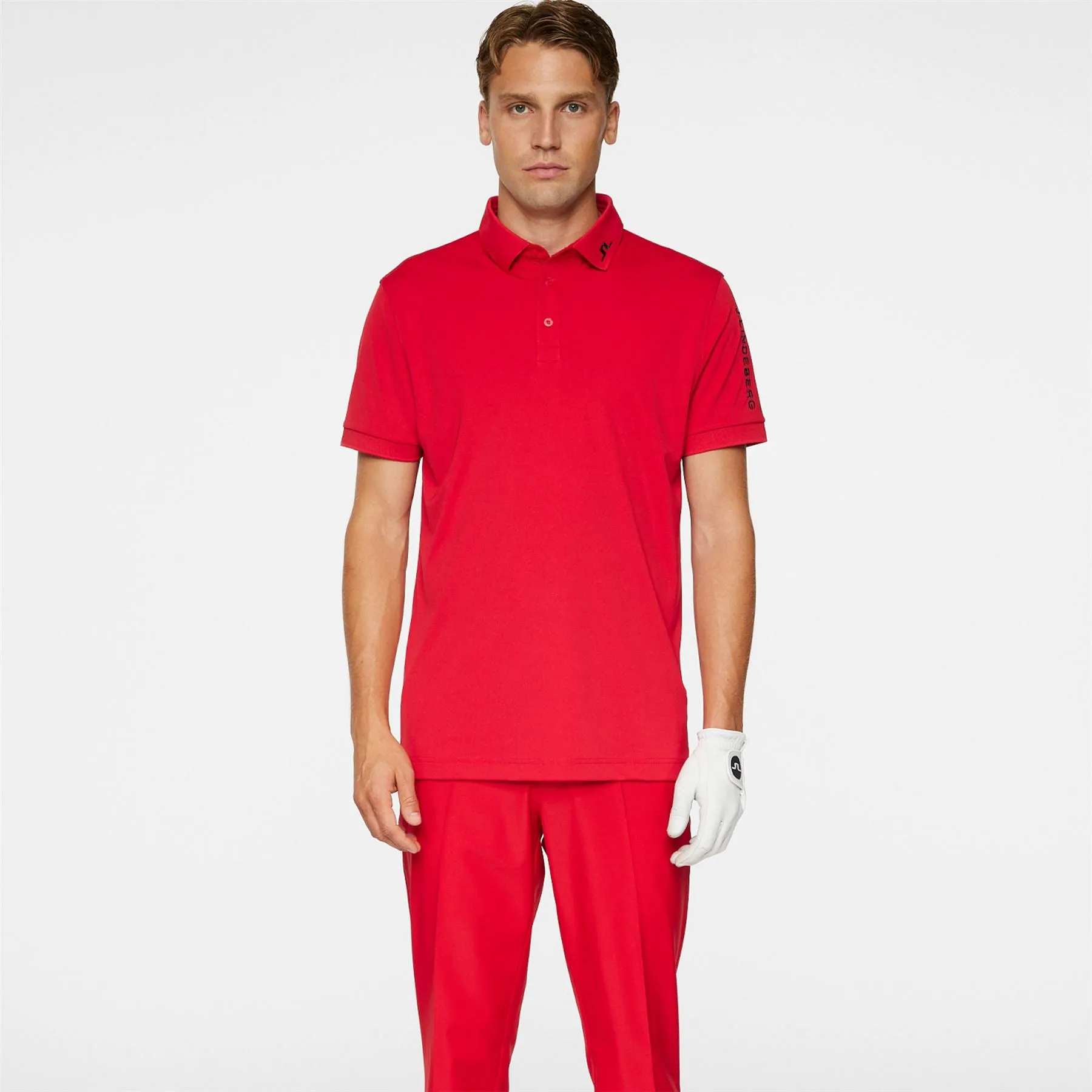 Tour Tech Regular Fit Polo Barbados Cherry - AW24