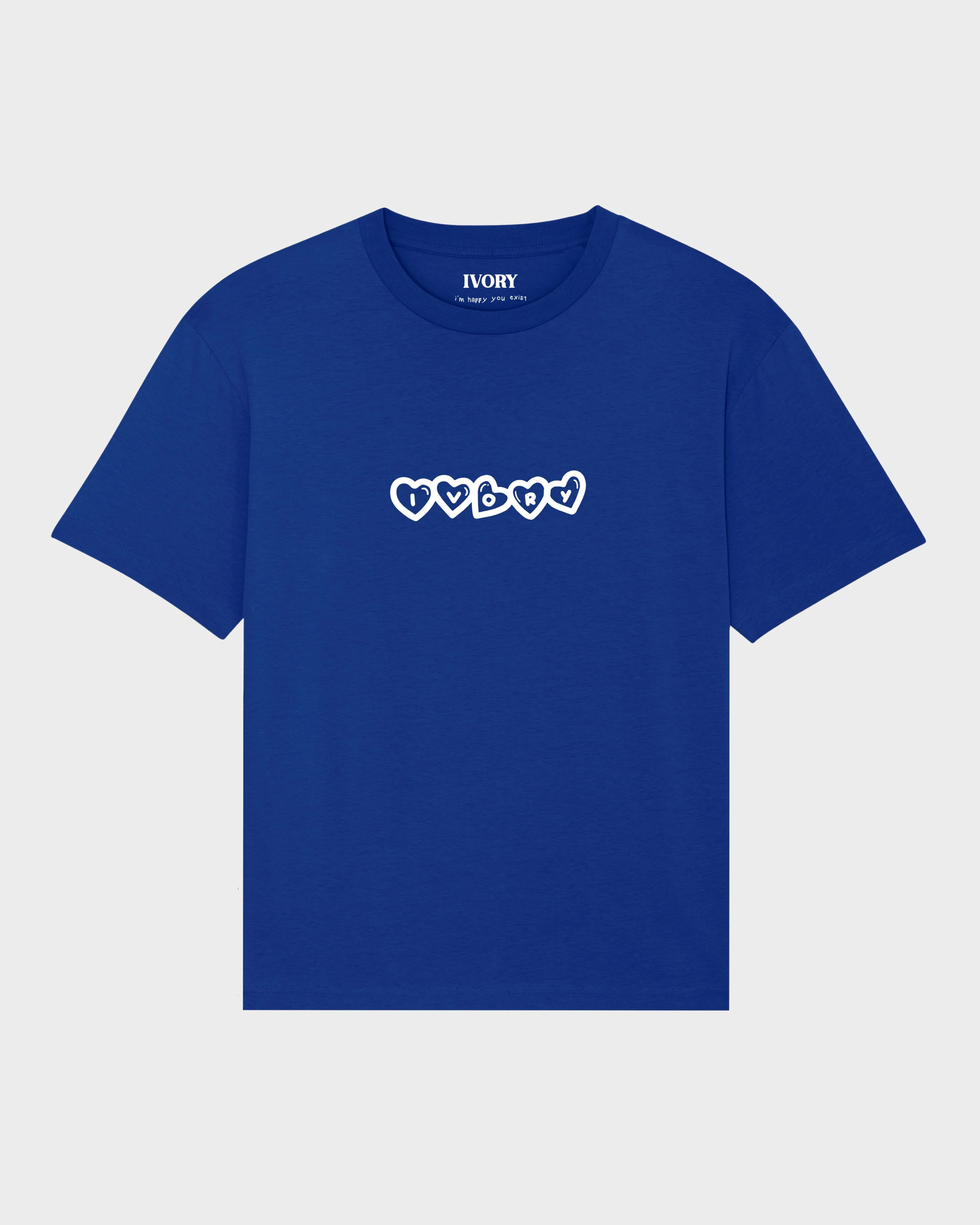 TREAT PEOPLE WITH KINDNESS T-SHIRT IN ROYAL BLUE