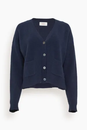 Trudie Cardigan in City Blue