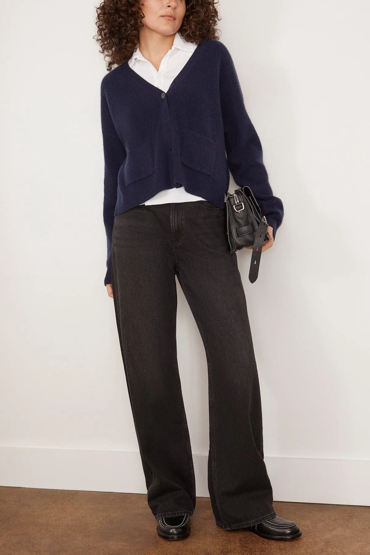 Trudie Cardigan in City Blue