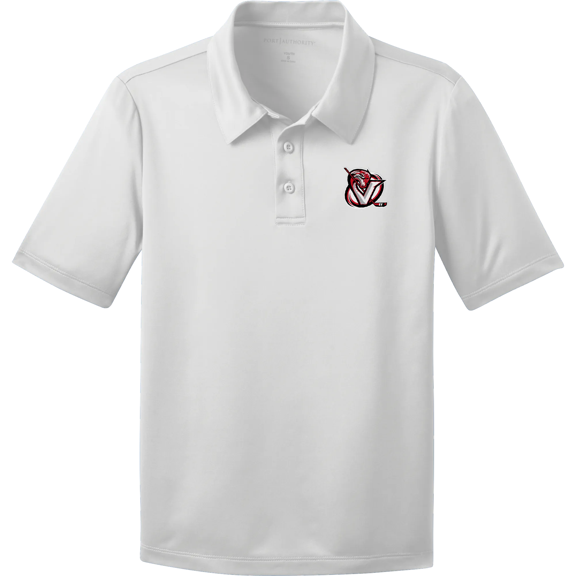 Venom Hockey Club Youth Silk Touch Performance Polo