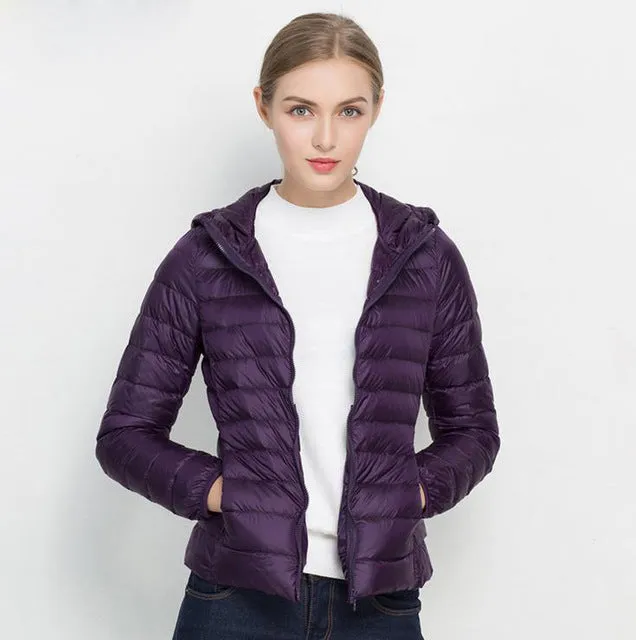 Veste Légère "Urban Chic" en Duvet