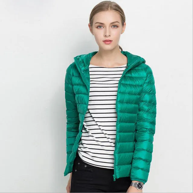 Veste Légère "Urban Chic" en Duvet