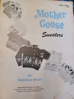 Vintage - Mother Goose Sweater Patterns by Priscilla Wiley (Nomis volume 9)