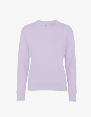 Women Classic Organic Crew - Soft Lavender