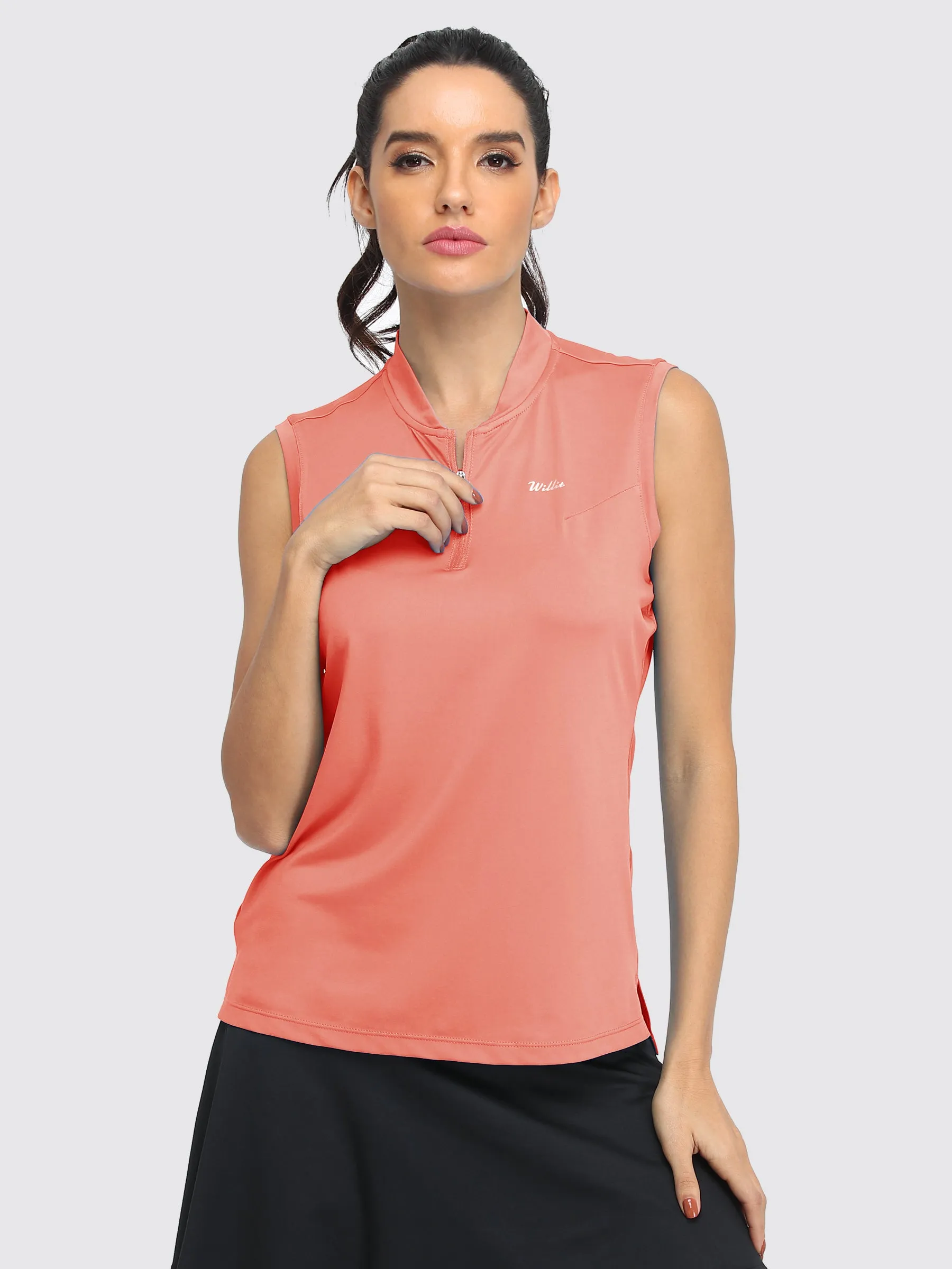 Women's Sleeveless Golf Polo Shirts
